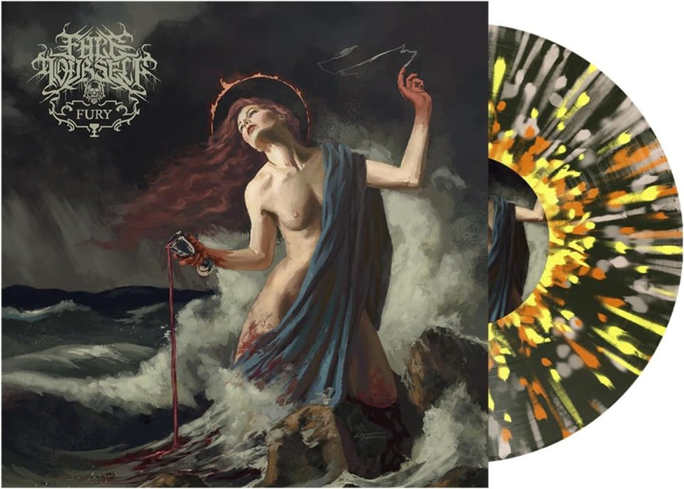 Face Yourself Fury Vinyl EP Black Ice with Orange, Yellow & Bone Splatter Colour 2025