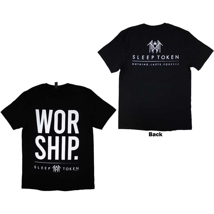 Sleep Token Worship Black X-Large T-Shirt