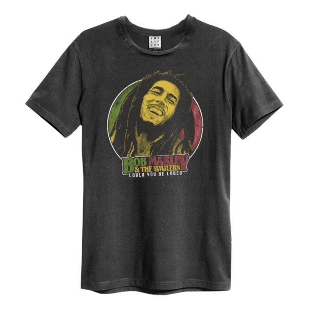 Bob Marley Could You Be Loved Charcoal Grey XX-Large T-Shirt