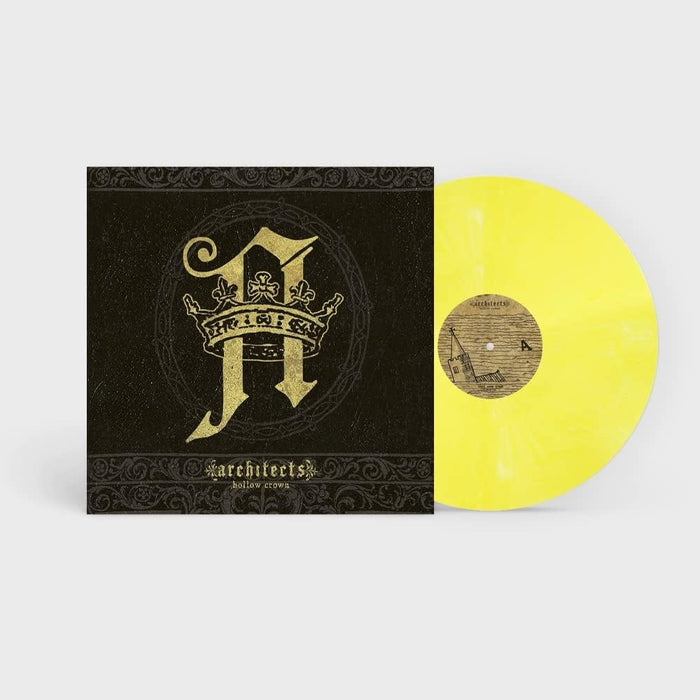 Architects Hollow Crown Vinyl LP Yellow Marbled Colour 2023