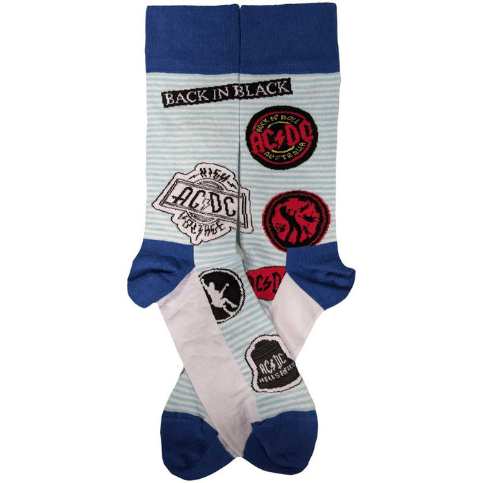 AC/DC Unisex Ankle Socks: Icons (Uk Size 7 - 11)