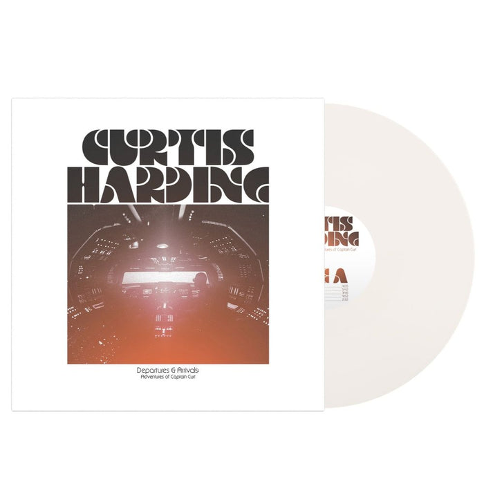 Curtis Harding Departures & Arrivals: Adventures of Captain Curt Vinyl LP Indies White Colour 2025