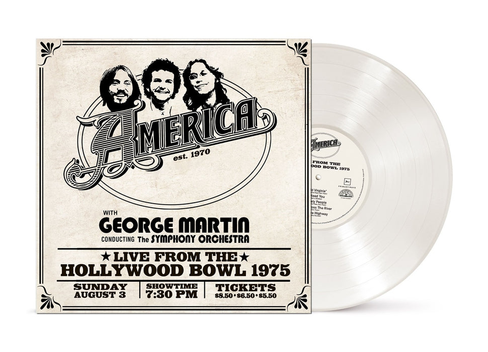 America Live From The Hollywood Bowl – 1975 Vinyl LP Silver Colour RSD 2024