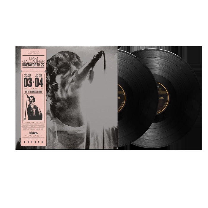 Liam Gallagher Knebworth 22 Vinyl LP + Poster 2023