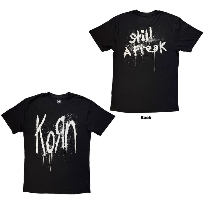 Korn Still A Freak Black X-Large T-Shirt