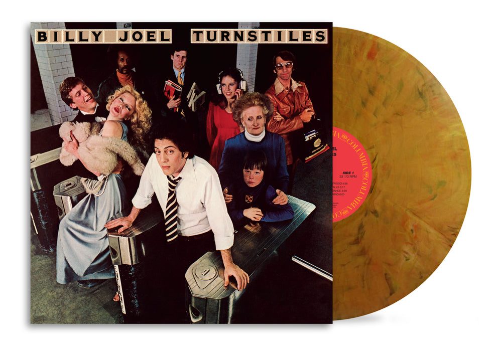 Billy Joel Turnstiles Vinyl LP Subway Token Gold Colour NAD 2026 Due Out 17/10/26