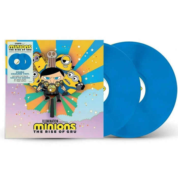 Minions: The Rise Of Gru Vinyl LP Indies Blue Colour 2022