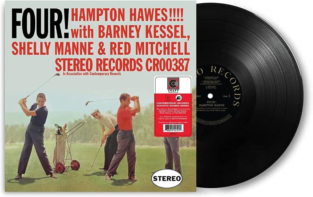 Barney Kessel, Hampton Hawes, Shelly Manne, Red Mitchell Four! Vinyl LP 2022