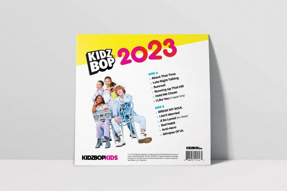 Kidz Bop 2023 (Self-Titled) Vinyl LP Blue Colour 2023