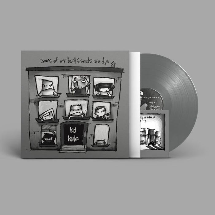 Kid Koala Some Of My Best Friends Are DJs Vinyl LP Silver Colour 2023