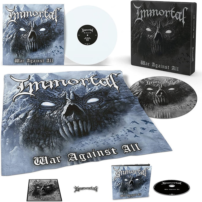 Immortal War Against All Vinyl LP White and Picture Disc 2023