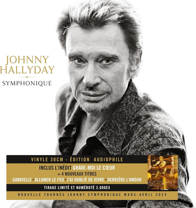 Johnny Hallyday Symphonique Vinyl LP 2023