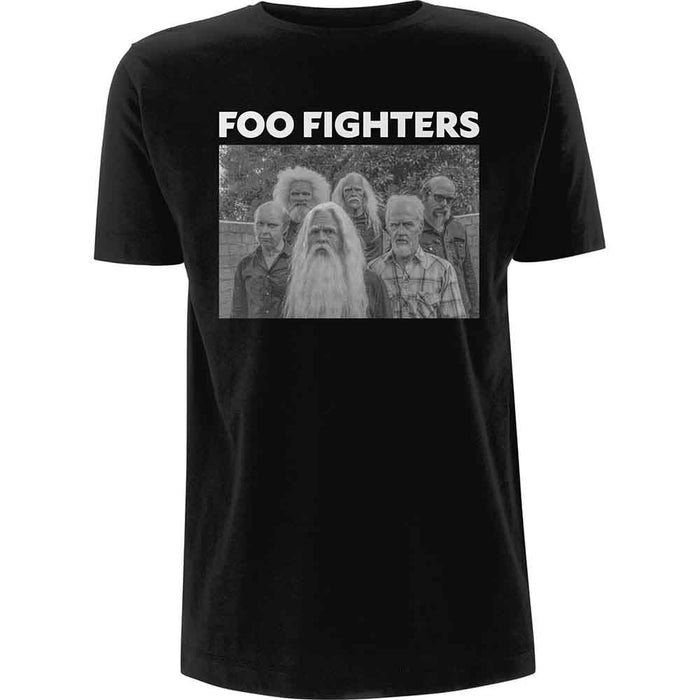 Foo Fighters Old Band Photo Black Large T-Shirt