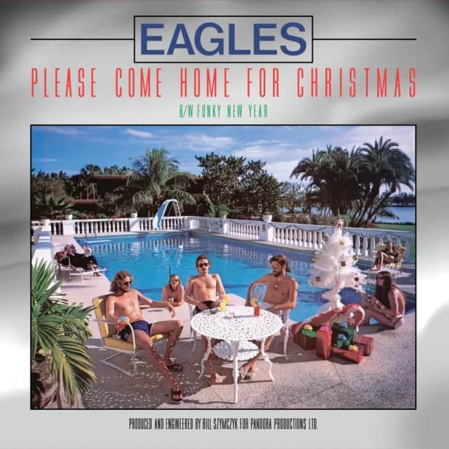 Eagles Please Come Home For Christmas/Funky New Year 12"" Vinyl Single Crystal Clear Colour RSD Black Friday 2026 Due Out 28/11/26