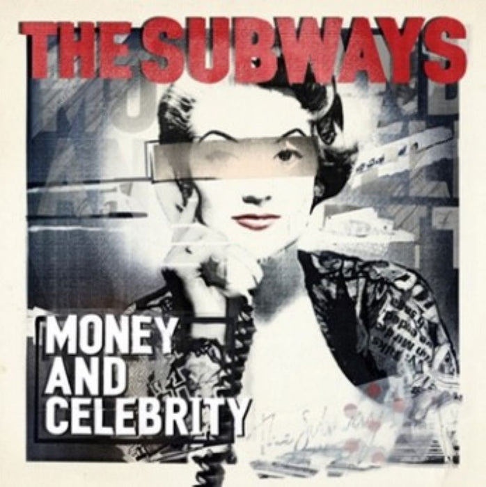 The Subways Money And Celebrity Vinyl LP Red & White Split Colour National Album Day 2024