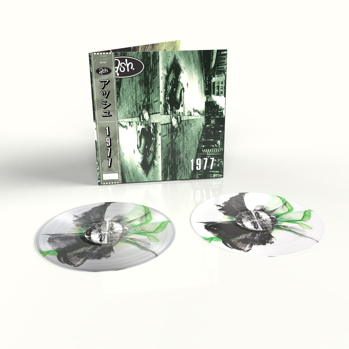 Ash 1977 Vinyl LP Signed 30th Anniversary Assai Obi Edition Green