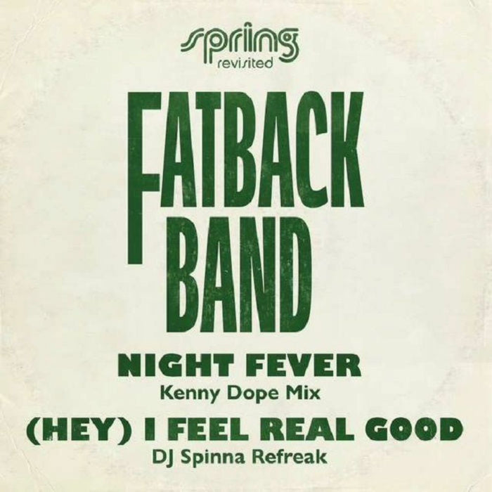 Fatback Band Night Fever / (Hey) I Feel Real Good Vinyl 12"" Indies 2025