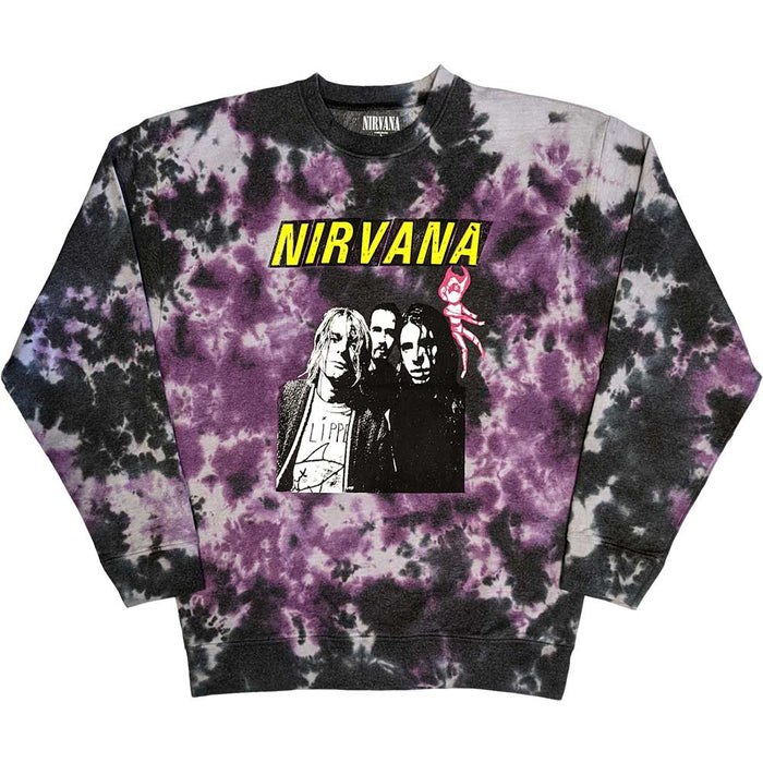 Nirvana Dip Dye X-Large Sweatshirt