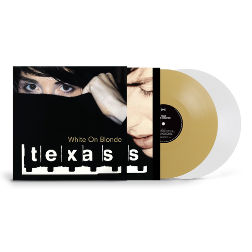 Texas White On Blonde (30th Anniversary Edition) Vinyl LP Double Gold & White Colour