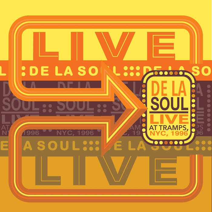 De La Soul Live at Tramps, NYC, 1996 Vinyl LP Tan Colour RSD 2024
