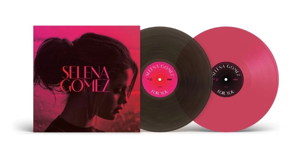 Selena Gomez For You Vinyl LP Pink & Translucent Black Colour Due Out 20/11/26