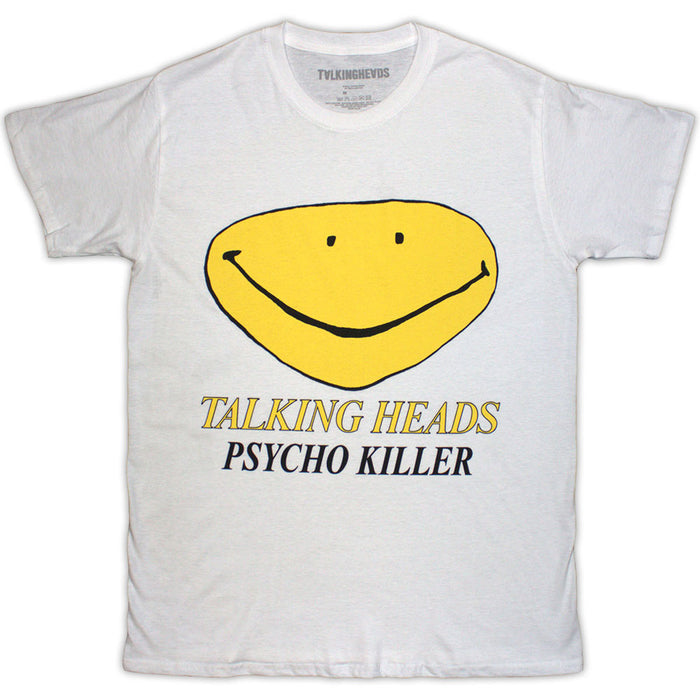 Talking Heads Psycho Killer White Large T-Shirt