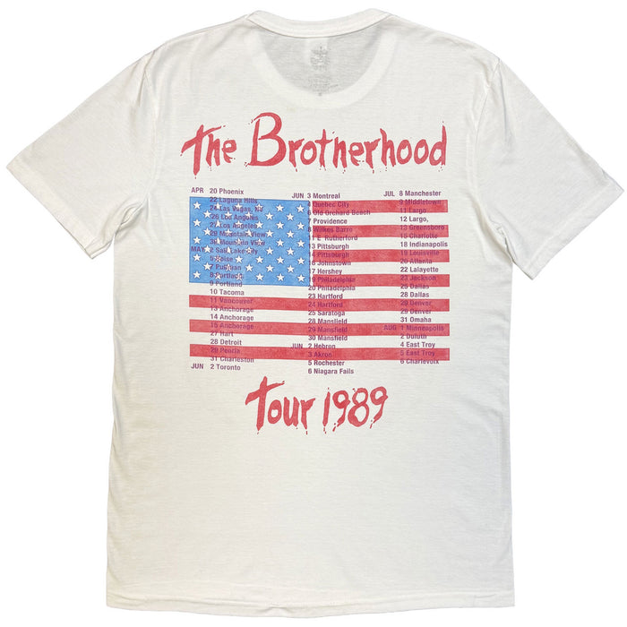 Bon Jovi The Brotherhood White Large T-Shirt