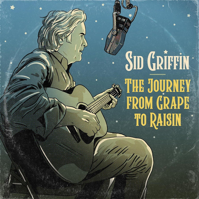 Sid Griffin The Journey From Grape to Raisin Vinyl LP Turquoise Colour 2024