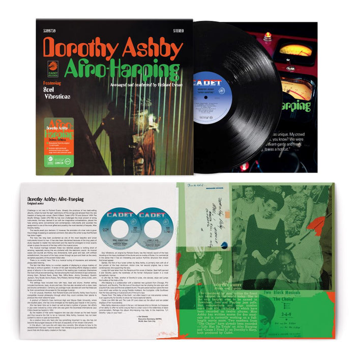 Dorothy Ashby Afro Harping Vinyl LP Deluxe 2024