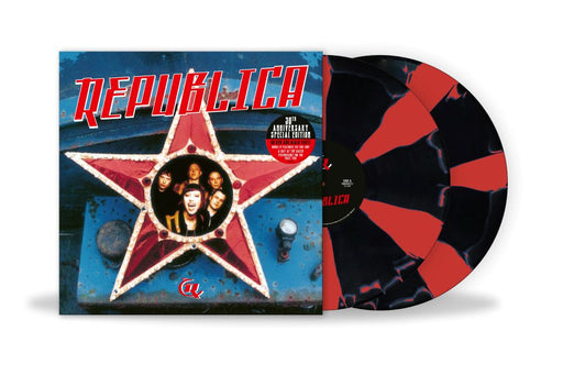 Republica (Self Titled) Vinyl LP Black & Red Cornetto Colour