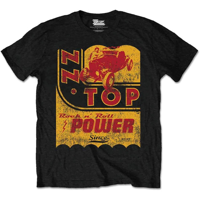 ZZ Top Speedoil Black Small T-Shirt