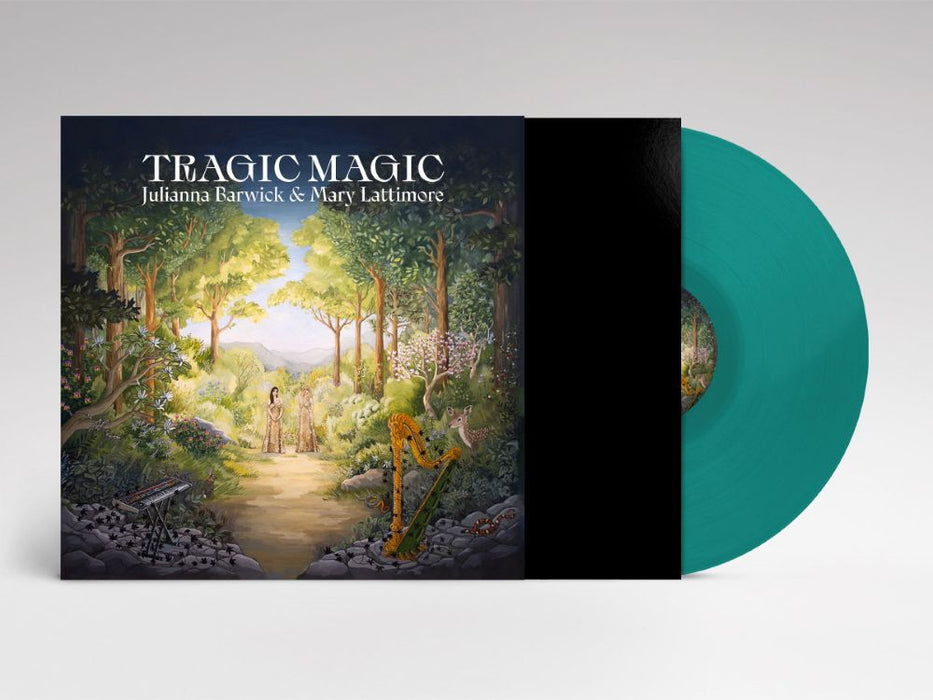 Julianna Barwick & Mary Lattimore Tragic Magic Vinyl LP Forest Green Colour Due Out 20/02/26