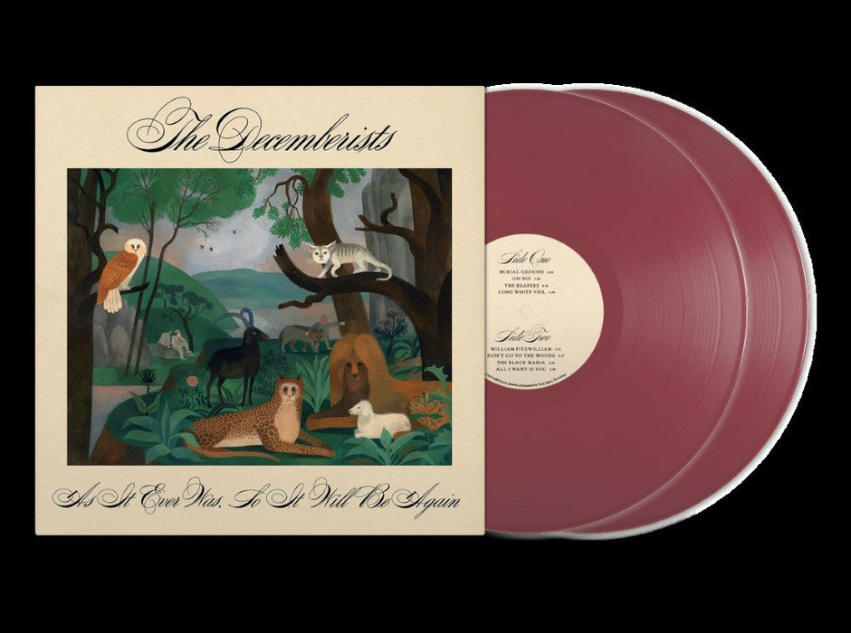 The Decemberists As It Ever Was, So It Will Be Again Vinyl LP Indies Opaque Fruit No Punch Colour Due Out 14/06/24