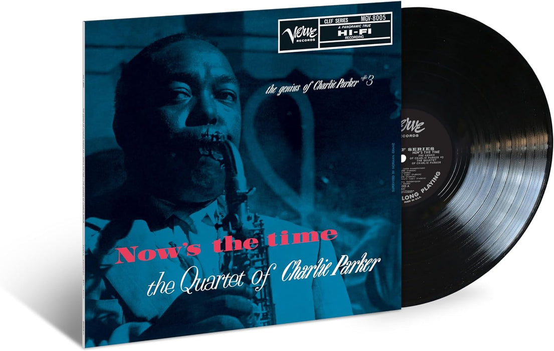 Charlie Parker Now's The Time: The Genius of Charlie Parker Vinyl LP 2023