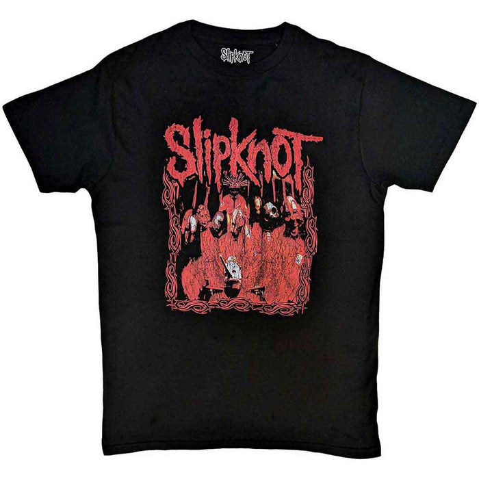 Slipknot Band Frame Black Medium Unisex T-Shirt