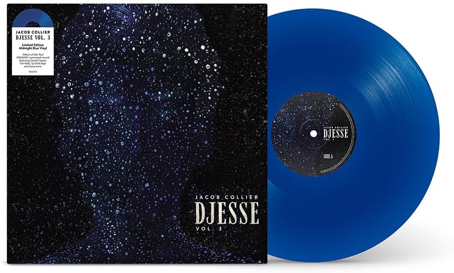 Jacob Collier Djesse Vol. 3 Vinyl LP Blue Colour 2023