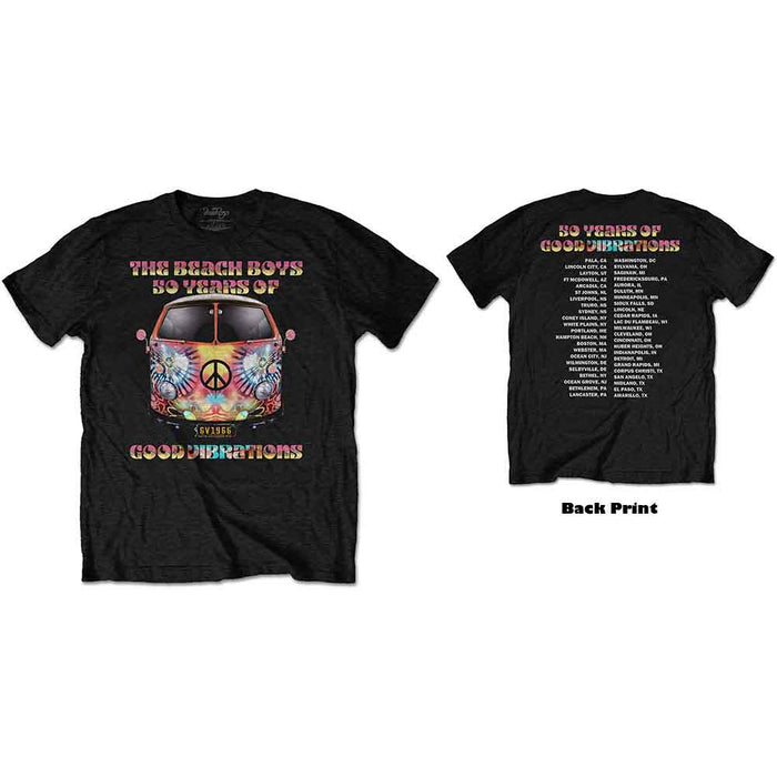 The Beach Boys Good Vibes Tour Black XX-Large T-Shirt