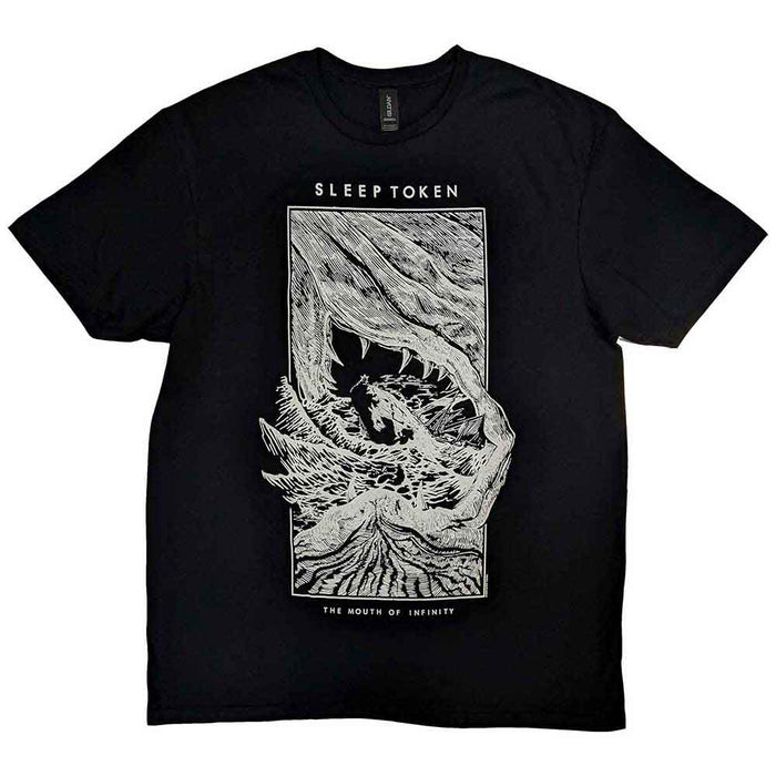 Sleep Token The Mouth Of Infinity Black Large Unisex T-Shirt