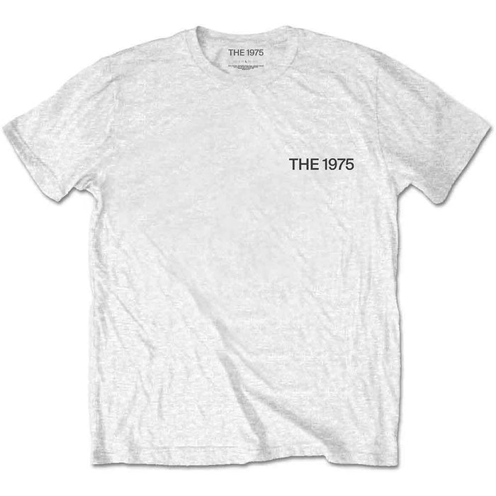The 1975 ABIIOR Side Face Time White Large T-Shirt