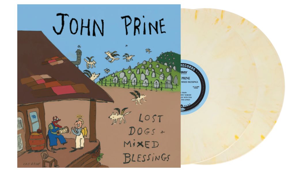 John Prine Lost Dogs + Mixed Blessings Vinyl LP Indies Buttered Popcorn Colour 2025