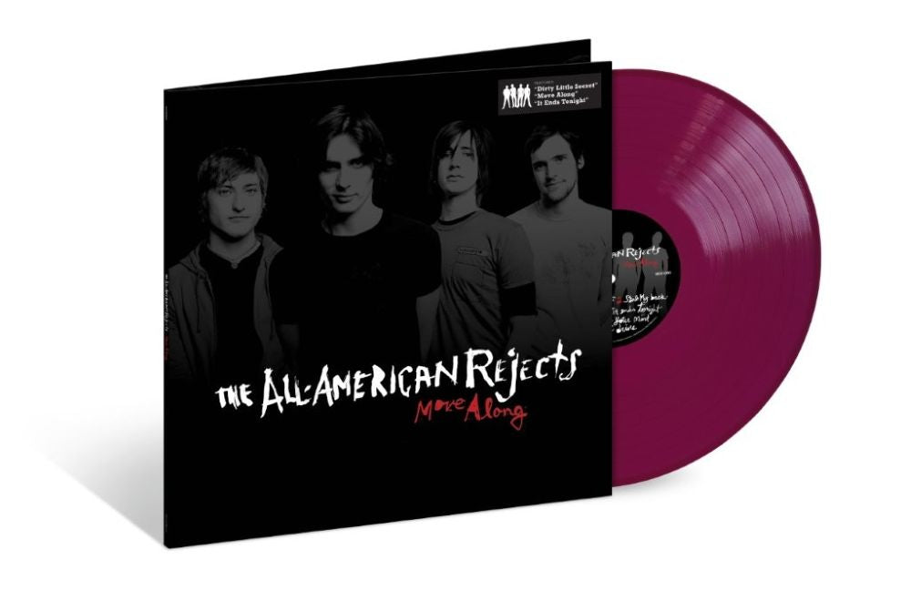 The All-American Rejects Move Along Vinyl LP Translucent Grape Colour Due Out 12/12/25