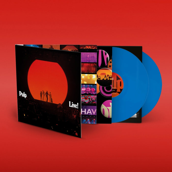 Pulp Live! Vinyl LP Indies Blue Colour Due Out 28/08/26