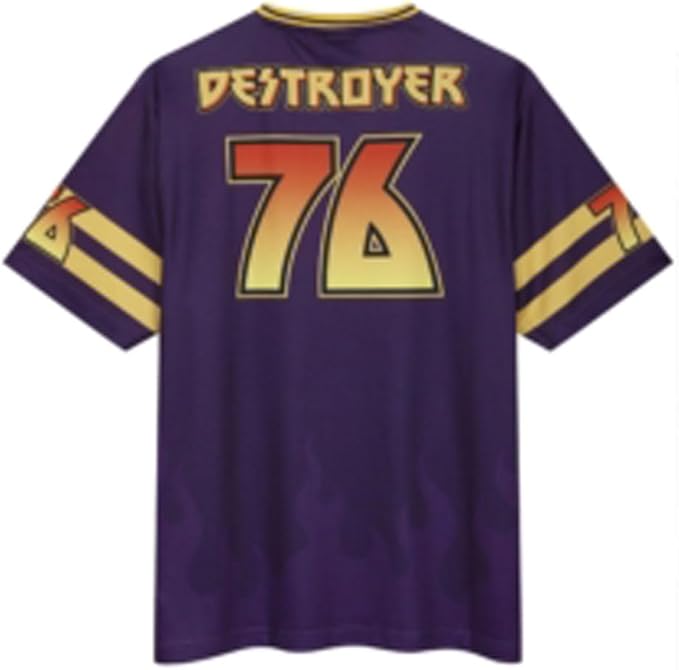 Kiss Destroyer Football Jersey Large T-Shirt