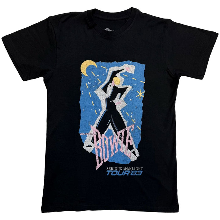 David Bowie 83' Tour Black XX-Large T-Shirt