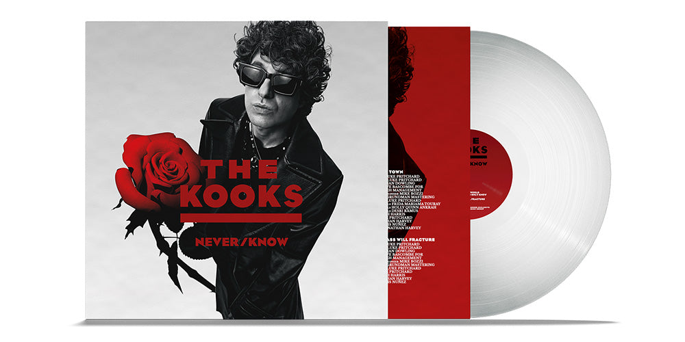 The Kooks Never/ Know Vinyl LP White Colour 2025