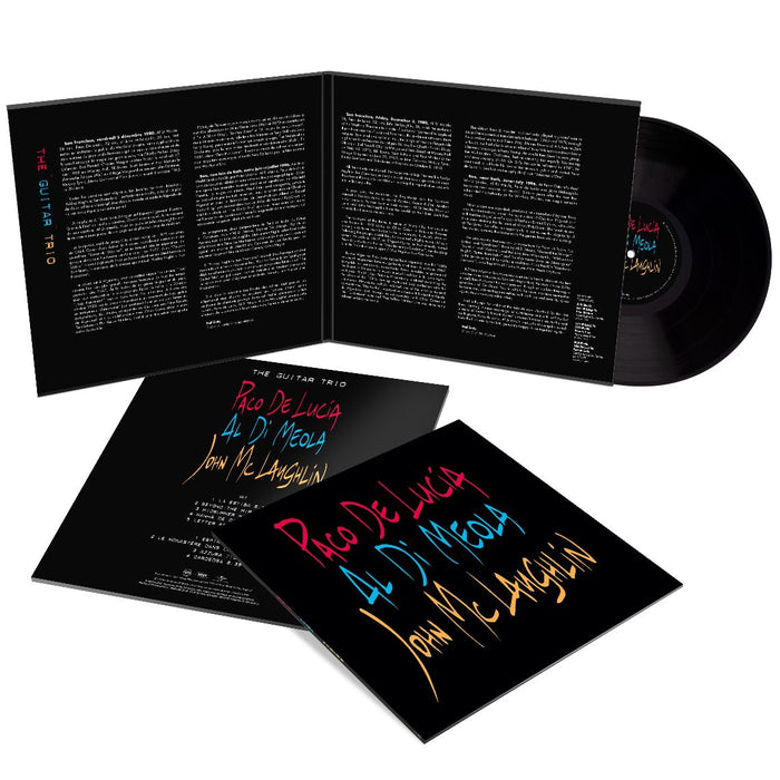 Paco de Lucia , Al Di Meola, John McLaughlin The Guitar Trio Vinyl LP Due Out 27/11/26