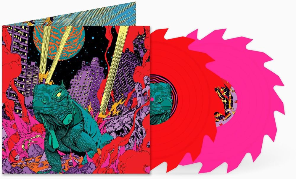 King Gizzard And The Lizard Wizard PetroDragonic Apocalypse Live Vinyl LP Buzzsaw shaped Red & Pink Colour 2026