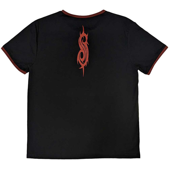 Slipknot Ringer Style Black Small Unisex T-Shirt