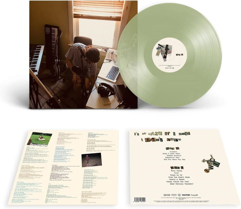 Hannah Georgas I'd Be Lying if I Said I Didn't Care Vinyl LP Green Colour 2023