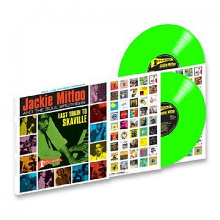 Jackie Mittoo & The Soul Brothers Last Train To Skaville Vinyl LP Transparent Green Colour 2023